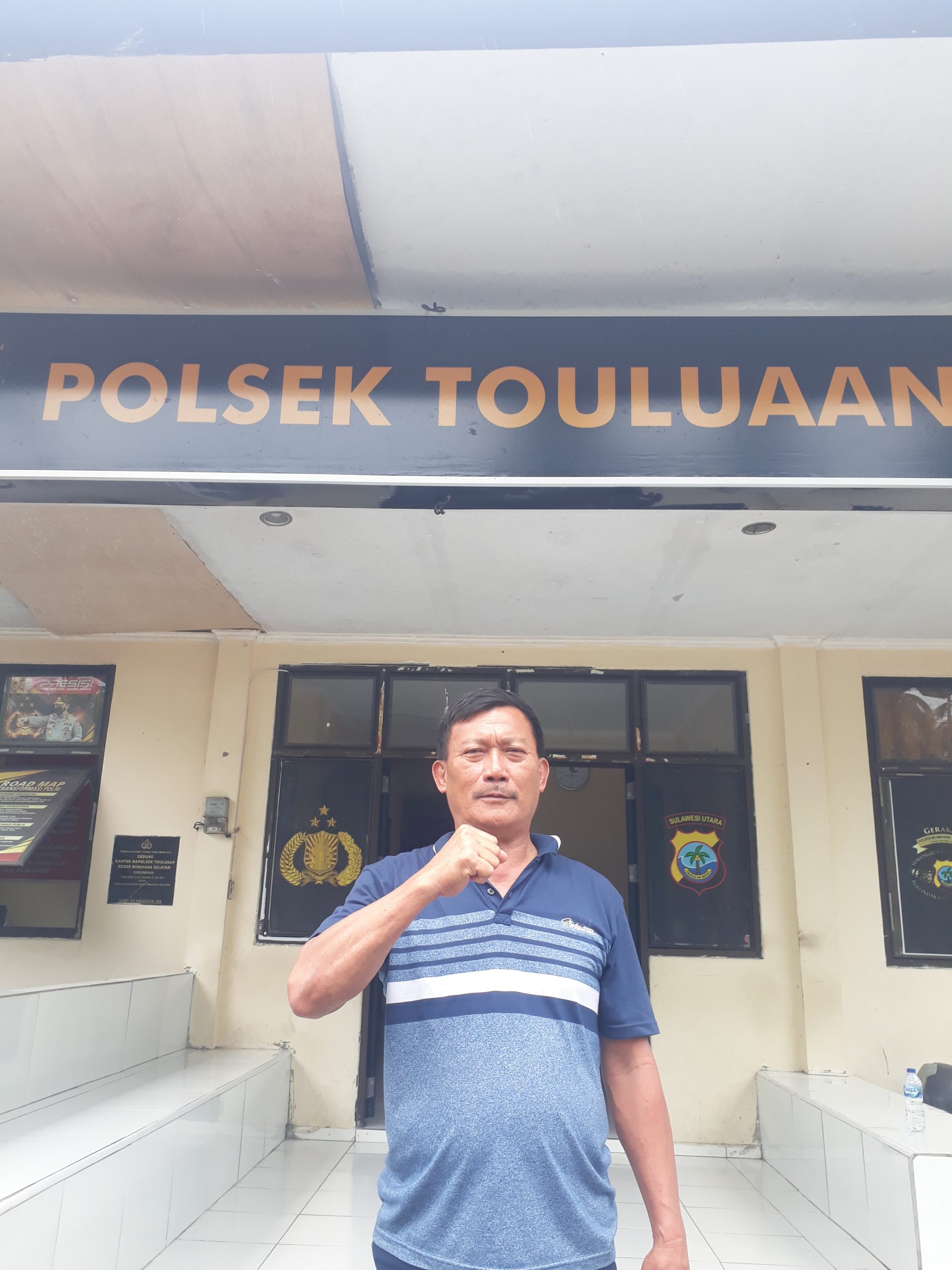 Pilkada Sukses, Kini Polsek Toluaan Tingkatkan Keamanan Jelang Natal Dan Tahun Baru.