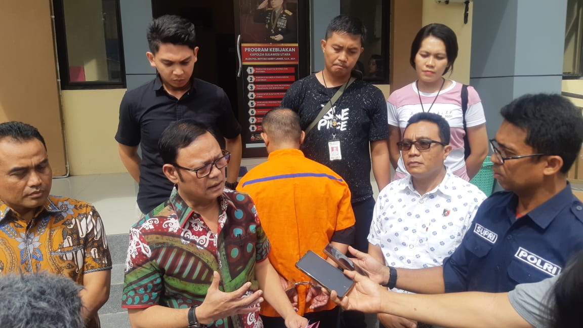 Resmob Polda Sulut Tangkap Terduga Pelaku Pencabulan Anak Dibawah Umur di Kota Manado
