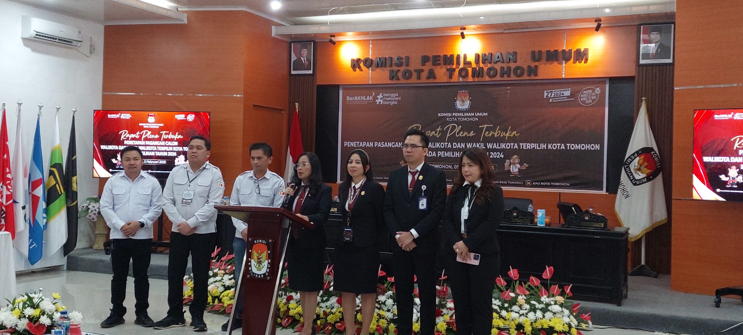 CSSR Pemenang Pilkada Tomohon 2024