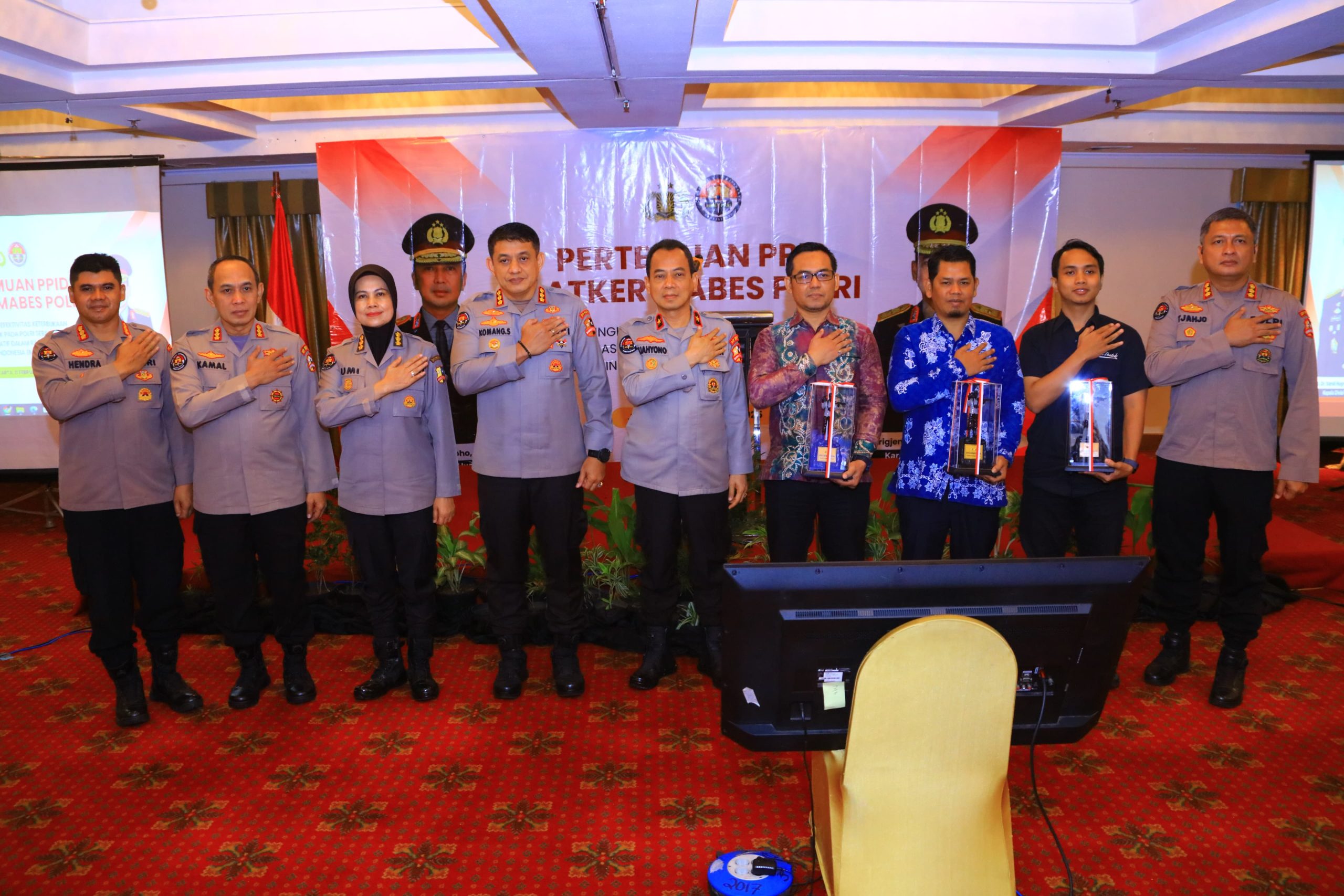Integrasi Informasi Kukuhkan Polri sebagai Lembaga Publik Informatif Demi Wujudkan Indonesia Emas 2045