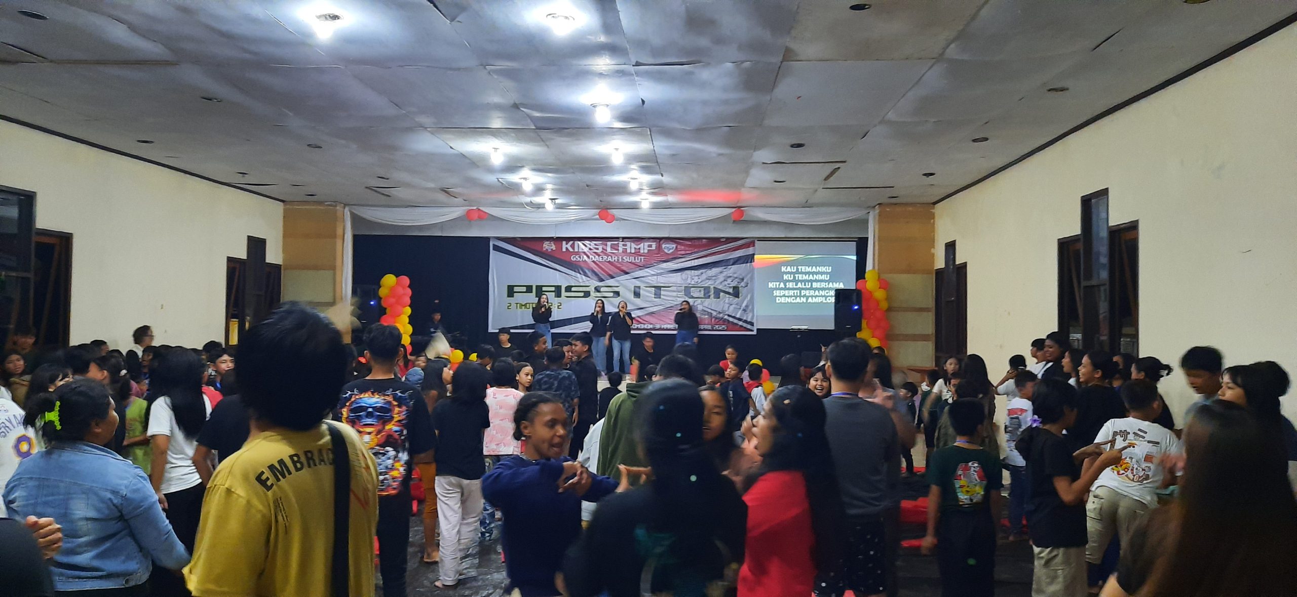 Kids Camp GSJA Daerah Sulut 1, Dimulai Hari Ini