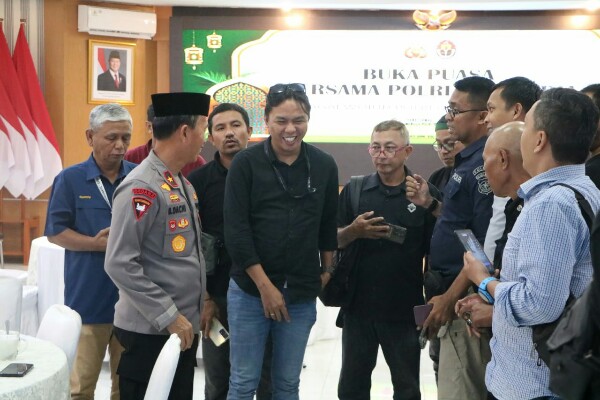 Jalin Kemitraan, Polda Sulut dan Media Gelar Buka Puasa Bersama