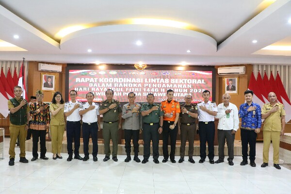 Polda Sulut Gelar Rakor Lintas Sektor Bahas Kesiapan Pengamanan Idul Fitri 1446 H