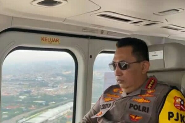 Tinjau Kalikangkung, Kapolri Tegaskan Rekayasa Lalin Efektif Bikin Arus Mudik Lancar