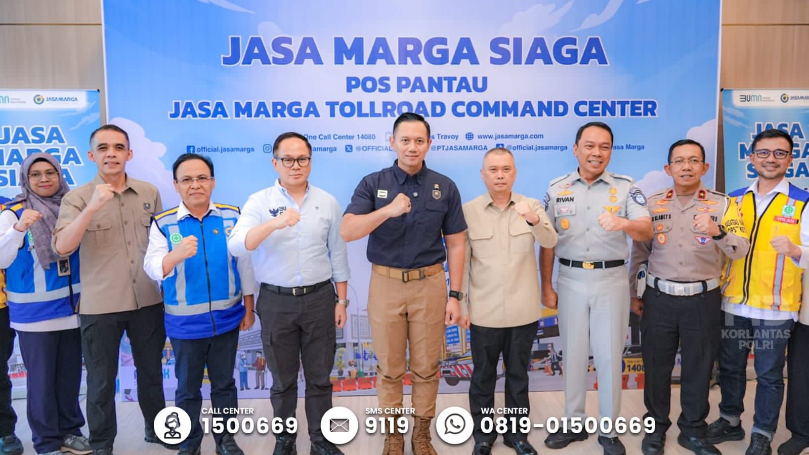 Menko AHY Apresiasi Korlantas Polri atas Kerja Keras Jaga Kelancaran Arus Mudik Lebaran 2025