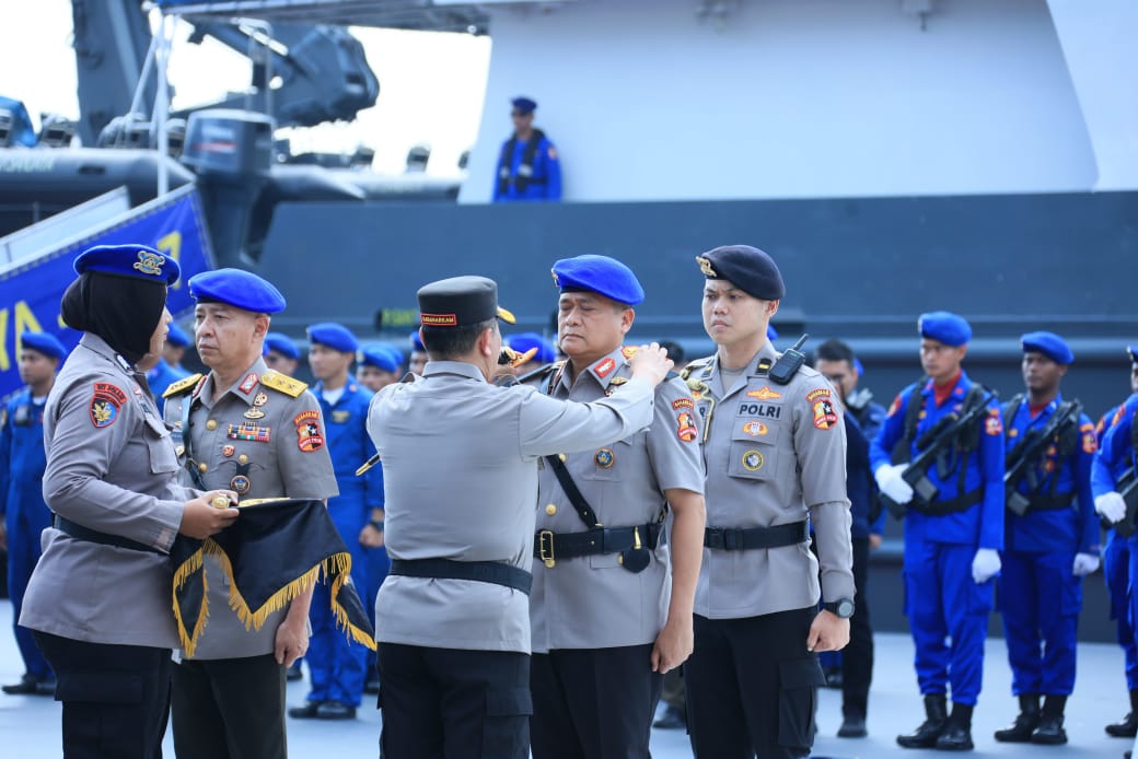 Kabaharkam Polri Pimpin Sertijab Kakorpolairud, Peningkatan Kapasitas dan Inovasi Jadi Fokus Utama