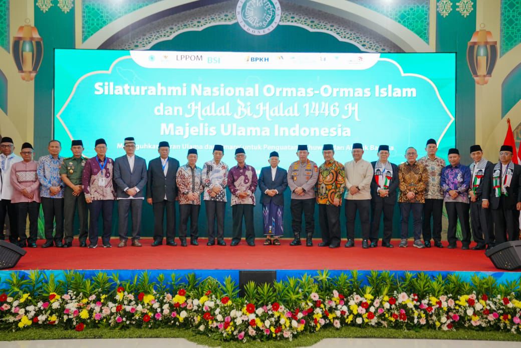 Kapolri Hadiri Silaturahmi Ormas-Halal Bihalal MUI, Komitmen Perkuat Ukhuwah Bangsa