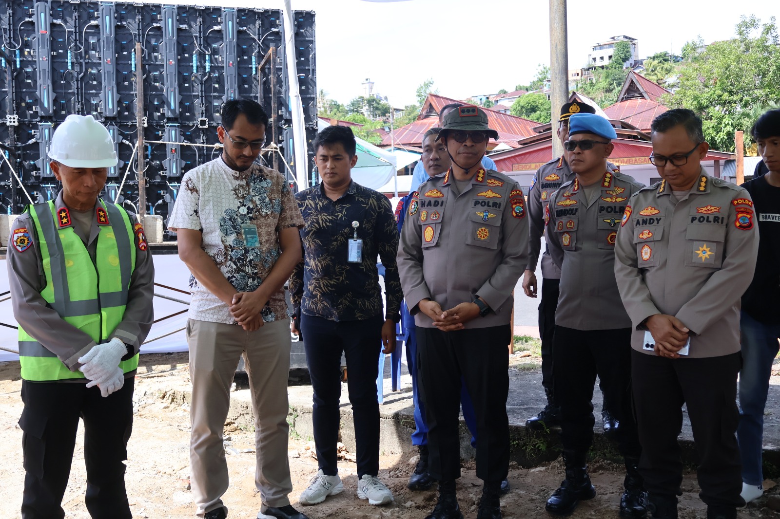 Polda Sulut Mulai Bangun Gudang Ketahanan Pangan Polri