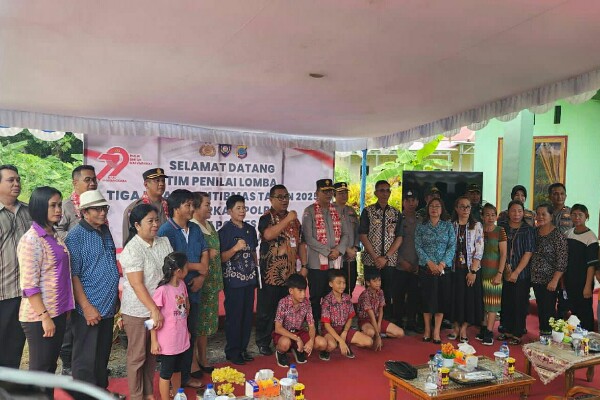 Kunjungi Posko Tiga Pilar di Bitung, Tim Penilai Pusat Apresiasi Kesiapan dan Validitas Data