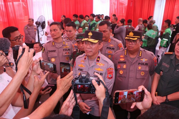 Meriahkan Hari Bhayangkara ke-79, Polda Sulut Berikan Layanan Kesehatan Gratis kepada 1.722 Pengemudi Ojol