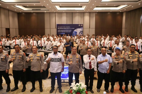 Bidlabfor Polda Sulut Gelar Coaching Clinic Penanganan Perkara Berbasis Scientific Crime Investigation