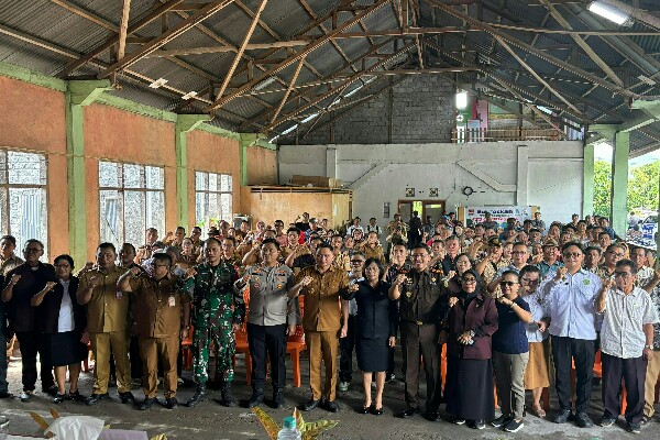 Tandatangani Kesepakatan Bersama, Warga Mitra Siap Menjaga Keamanan, Kerukunan dan Kedamaian