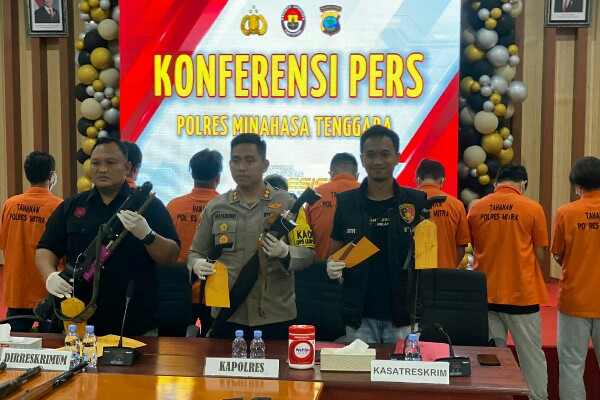 Polisi Tetapkan 9 Orang Tersangka Bentrokan Warga di Ratatotok yang Sebabkan Korban Jiwa