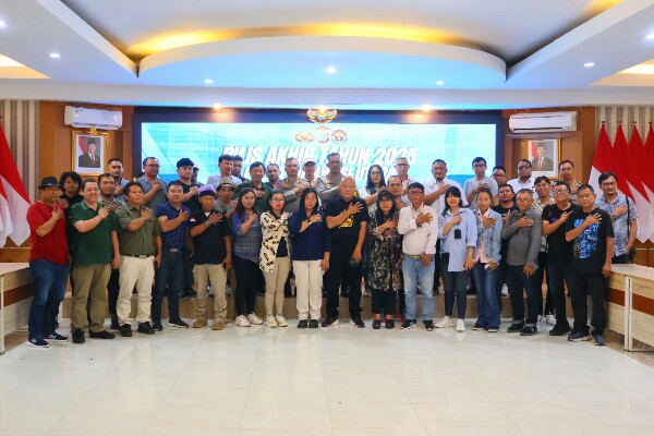 Polda Sulut Gelar Rilis Akhir Tahun, Sampaikan Pelaksanaan Tugas Selama Tahun 2025