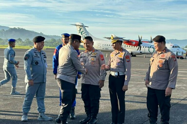 Kadiv Humas Polri Sambangi Manado, Hadiri Paskah Nasional di Kawasan Megamas