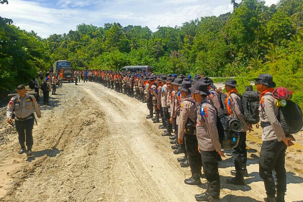 Asah Kesiapan Darurat, Ratusan Personel Ditpolairud Polda Sulut Ikuti Latihan SAR di Bitung