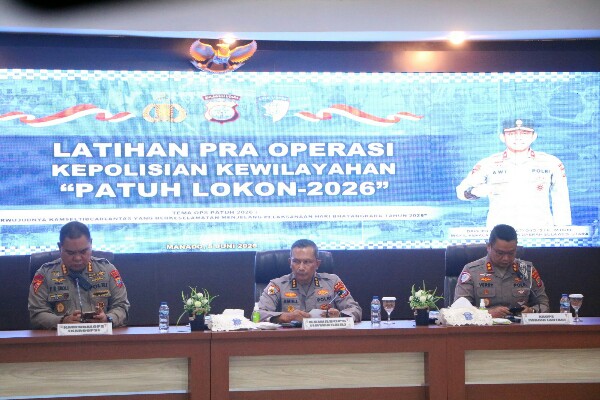 Irwasda Polda Sulut Tekankan Kesamaan Pola Pikir Personel Jelang Operasi Patuh Lokon 2026