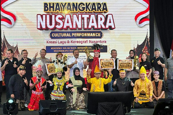 Polda Sulut Juara 1 Lomba Kreasi Lagu dan Koreografi Nusantara Bhayangkara Tingkat Nasional
