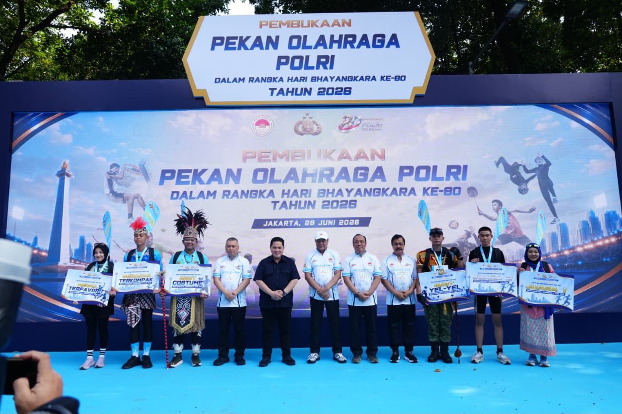 Wakapolri Buka Pekan Olahraga Polri Hari Bhayangkara ke-80, Tegaskan Semangat “Polri untuk Masyarakat”