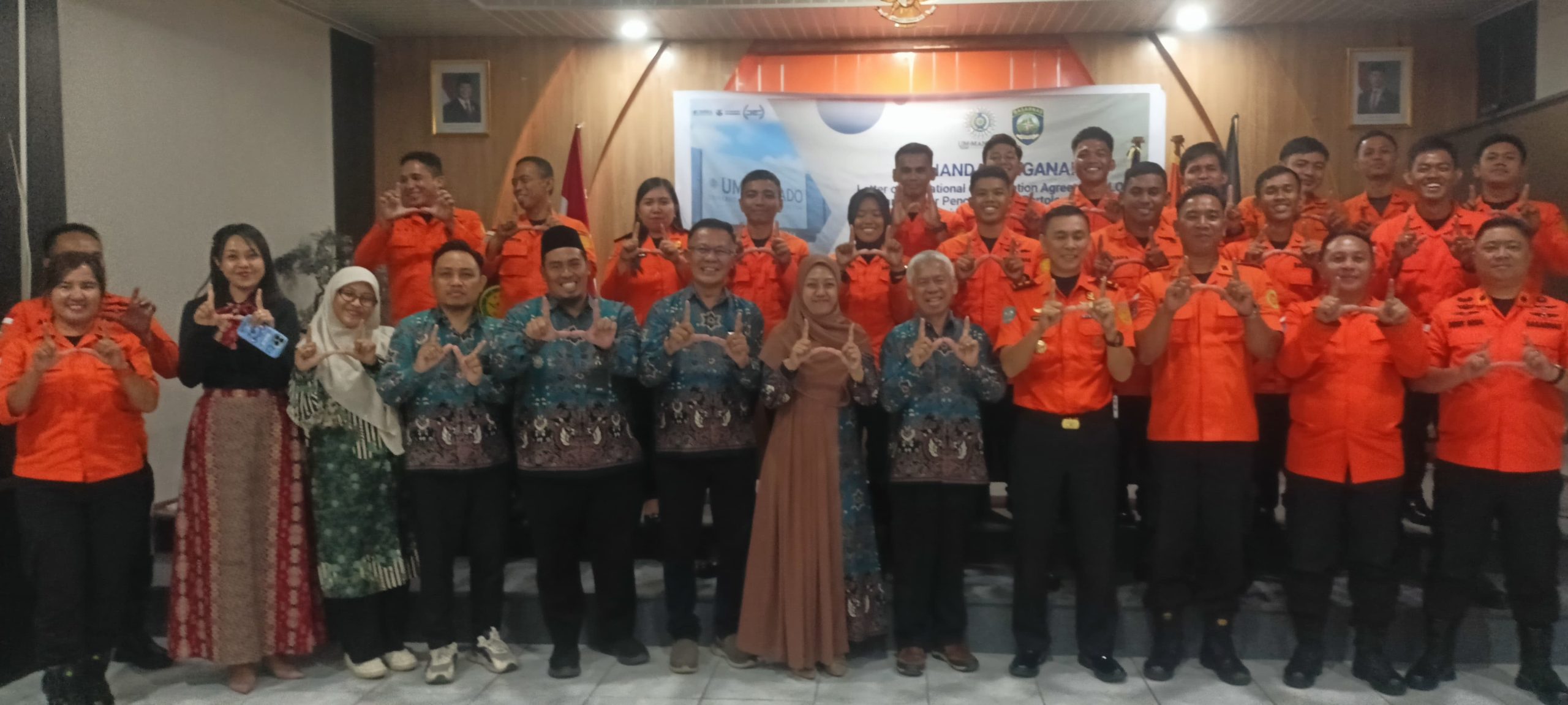 Basarnas Sulut Jalin Kerja Sama dengan Universitas Muhammadiyah Manado untuk Tingkatkan Kompetensi dan Kesiapsiagaan Mahasiswa